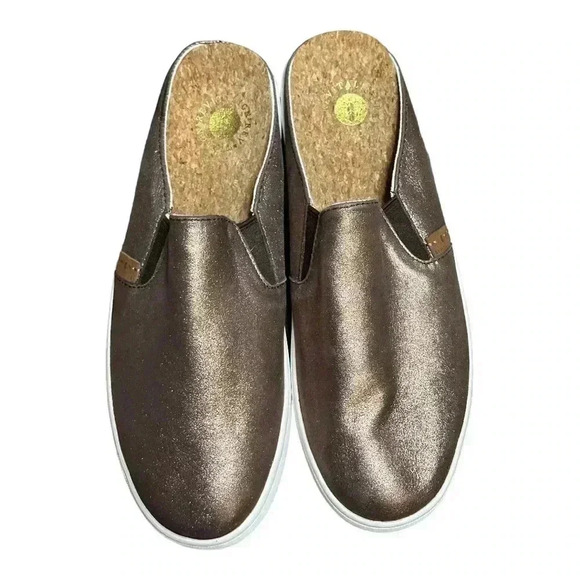 New Revitalign Metallic Mocha Sneaker Mule 9.5 - Picture 2 of 10